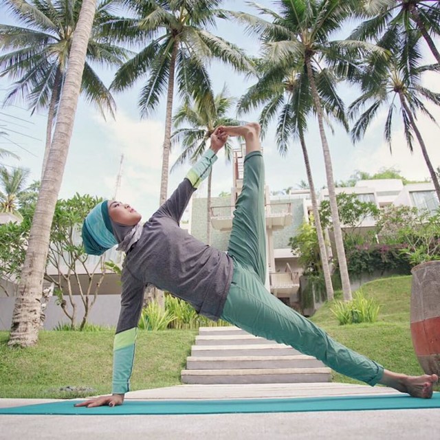Lisa Namuri Instruktur Yoga dan Pilates Foto: dok.Instagram @lisanamuri