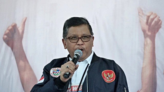 Sekjen PDIP, Hasto Kristiyanto. Foto: Iqbal Firdaus/kumparan