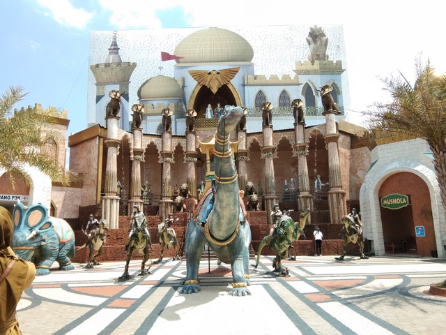 Dino Park di Jawa Timur Park 3 Foto: Dok. Istimewa