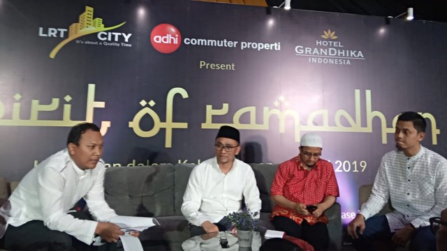Adhi Commuter Properti Gelar Bincang-bincang Bareng Media di Kantor Pusat, Ciracas, Jakarta Timur, Selasa (28/5). Foto: Abdul Latif/kumparan