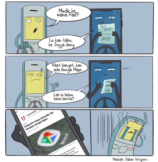 Komik, Konten Krispi, Tikpad
