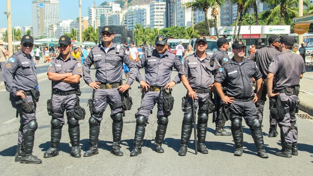 Ilustrasi Polisi Brazil. Foto: Shutter Stock
