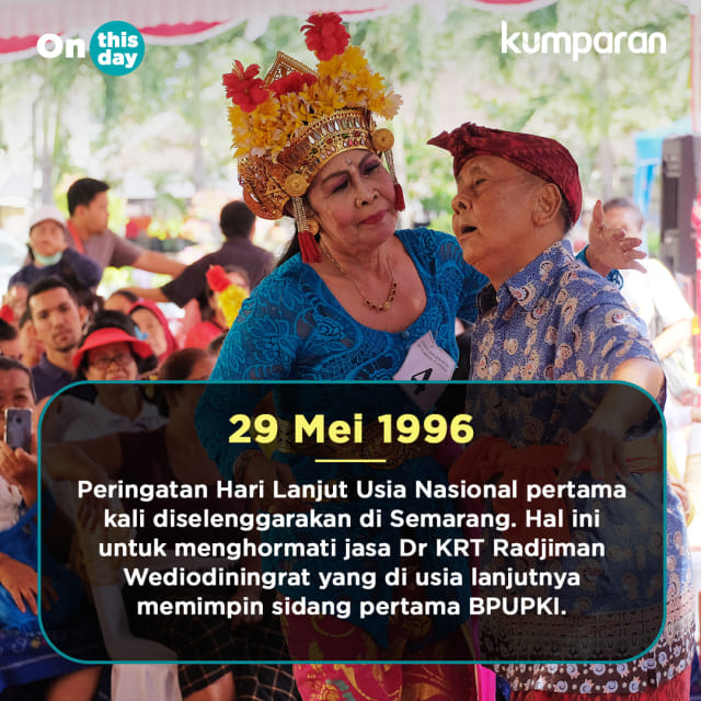 Peringatan hari lanjut usia nasional Foto: Nunki/kumparan