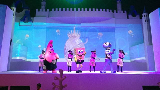 Spongebob Squarepants Musical Extravaganza. Foto: Bella Cynthia/kumparan