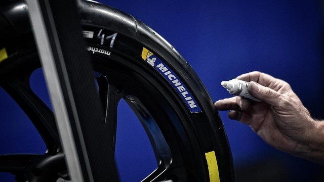 Ban Michelin untuk balapan MotoGP. Foto: Dok: MotoGP