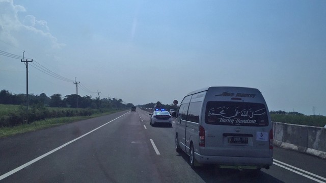 Arus Mudik Jakarta - Brebes Lancar.