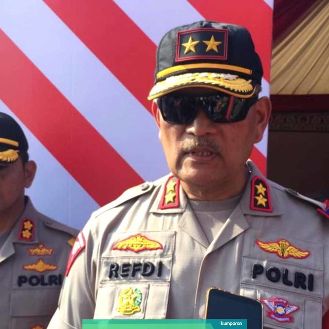 Kakorlantas Polri Irjen Pol Refdi Andri sisir jalur Brebes Barat