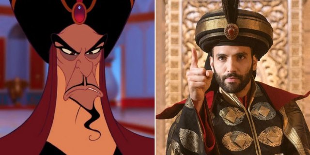 Perbandingan Jafar versi kartun dan live-action (Foto: Disney)