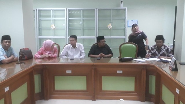 Raffi Ahmad di kantor Majelis Ulama Indonesia. Foto: Ainul Qalbi/kumparan
