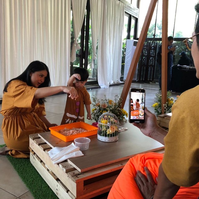 com-Keseruan acara Family Date yang diadakan oleh Bebelac (26/4). Foto: Dian Kusumastuti/kumparan.