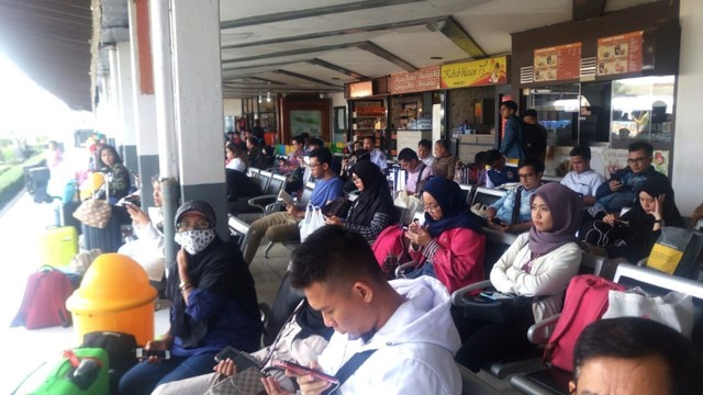 Suasana di Stasiun Kereta Api Daop 2, Bandung. Foto: Dok. Humas Daop 2 Bandung