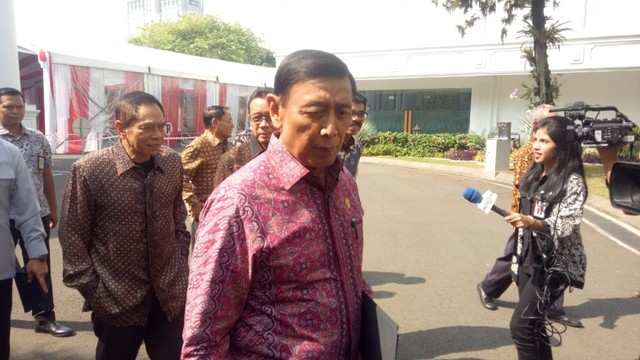 Dipimpin Wiranto, Para Purnawirawan TNI sambangi Istana Bertemu Jokowi