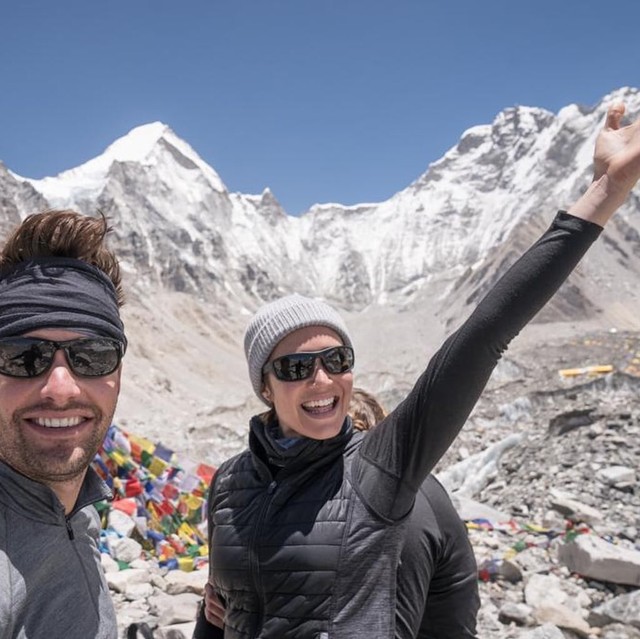 Keseruan Mandy Moore di Gunung Everest Foto: Instagram/Mandy Moore