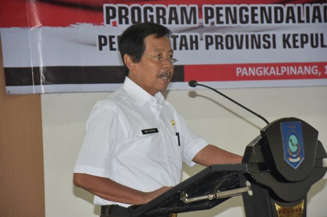 Wakil Gubernur Bangka Belitung, Abdul Fatah. (Dok)