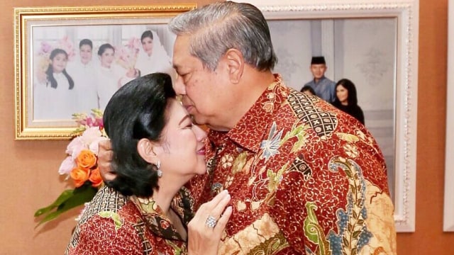 Ani Yudhoyono dan Susilo Bambang Yudhoyono. Foto: Instagram/@aniyudhoyono