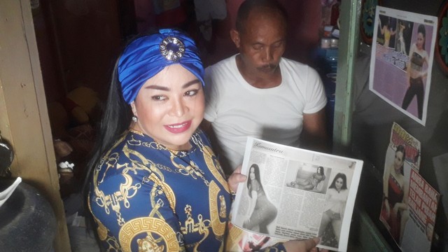 Anisa Bahar ketemu Fans Beratnya di Kemayoran. Foto: Ainul Qalbi/kumparan