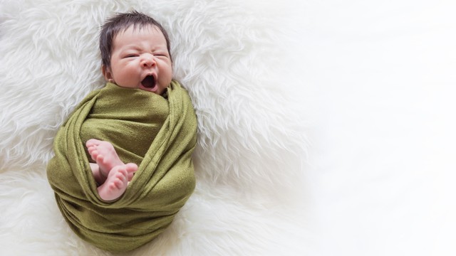 Ilustrasi bayi usia beberapa minggu Foto: Shutterstock
