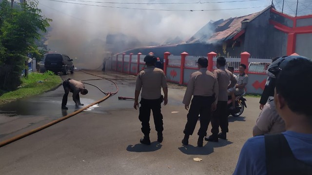 Ilustrasi lapas terbakar. Foto: dok. Istimewa