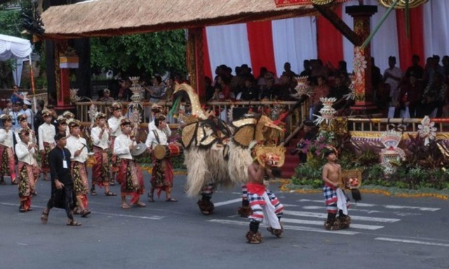 Pawai Pembukaan Pesta Kesenian Bali 2018 (dok.kanalbali.com)