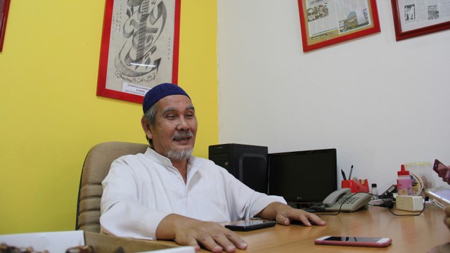 Haji Ali Karim Oei, Ketua Yayasan Haji Karim OEI. Foto: Nugroho Sejati/kumparan