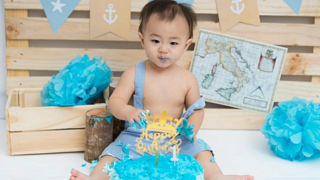Baby Reijiro, anak pertama Ryn eks 'Chibi'. Foto: (Instagram/reijiro.alexo)