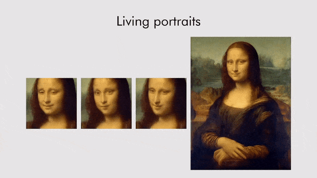 Ekspresi wajah Mona Lisa yang dianalisis AI buatan tim peneliti Egor Zakharov. Foto: Egor Zakharov via YouTube