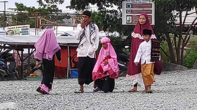 Potret Penyintas Gempa Bumi dan Likuefaksi di Palu saat Lebaran (519696)