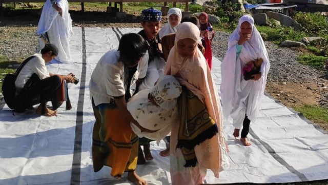 Potret Penyintas Gempa Bumi dan Likuefaksi di Palu saat Lebaran (519702)