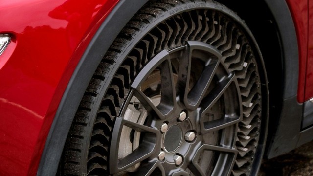 Ban Tanpa Udara Michelin Uptis Saingan TNI AD, Siap Masuk Indonesia? (48097)
