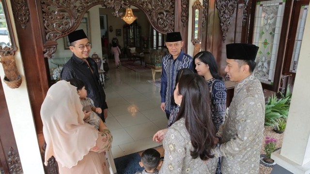 AHY, Agus Harimurti Yudhoyono, Silaturahmi, Sinta Nuriyah Wahid