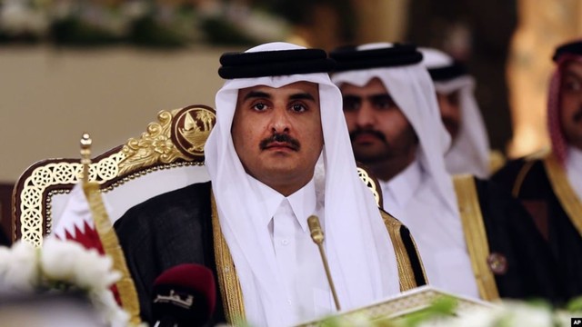 Emir Qatar, Syekh Tamim bin Hamad Al - Tsani. Sumber: Istimewa. 