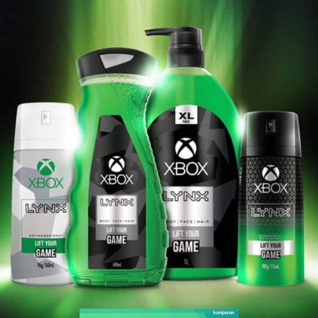 Produk perawatan tubuh Xbox Foto: Microsoft