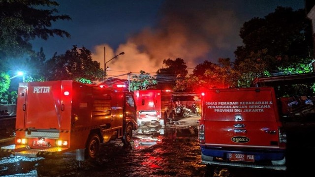 Kebakaran, Pasar Minggu