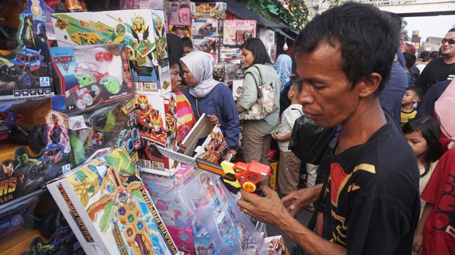 Suasana di Pasar Gembrong, Jakarta Timur. Foto: Iqbal Firdaus/kumparan