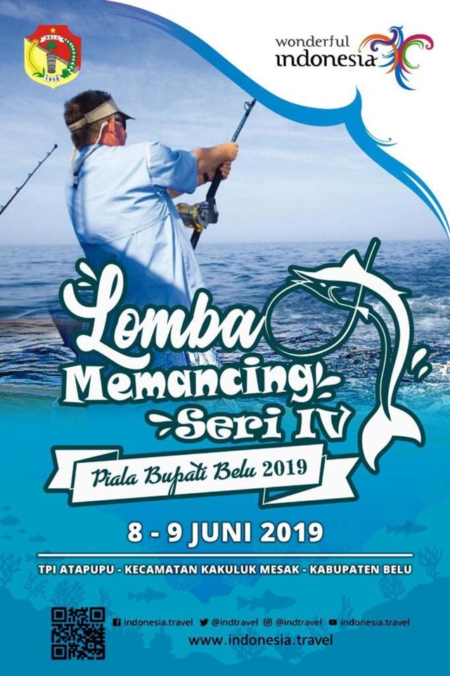 com-Lomba Memancing Seri IV Piala Bupati Belu 2019. Foto: Dok. Kemenpar RI