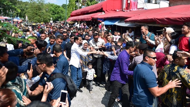 Presiden Joko Widodo, Pasar Beringharjo