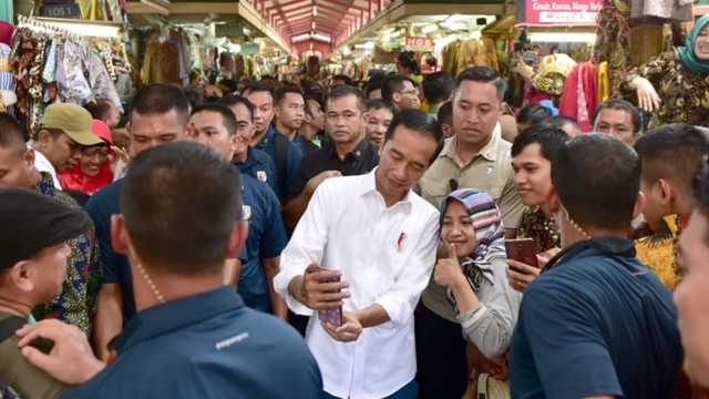 Presiden Joko Widodo, Pasar Beringharjo