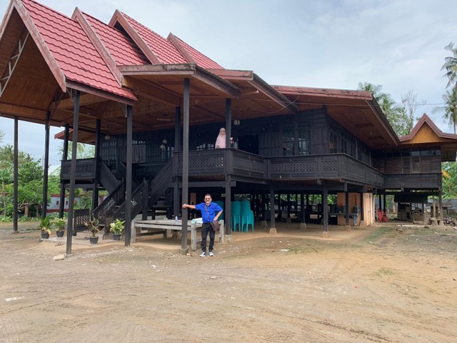Rumah Said Didu yang terletak di Madimeng, Pinrang, Sulsel. Foto: Dok. Ilham Bintang