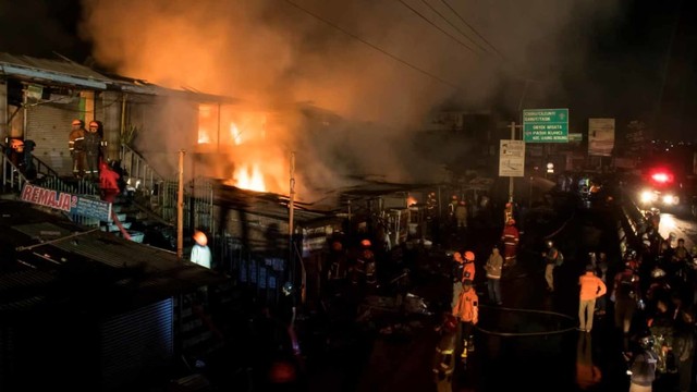 Kebakaran pasar Ujungberung, Bandung