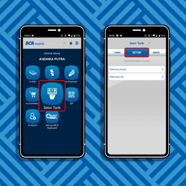 com-Setor Tunai Mobile BCA