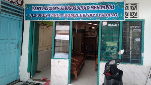 Panti Asuhan Khusus Anak Mentawai yang terletak di kawasan Purus Padang. (Irwanda)