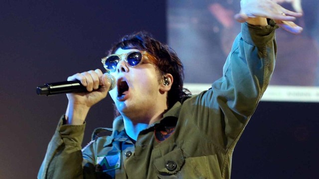 Vokalis Band My Chemical Romance, Gerard Way. Foto: Getty Images