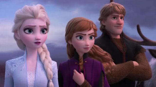 Elsa, Anna, dan Kristoff (Foto: Disney)