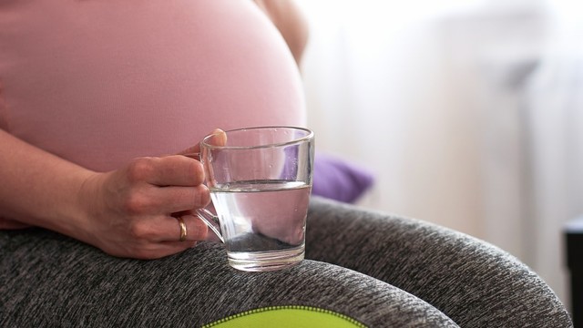 air untuk ibu hamil Foto: Shutterstock
