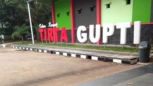 Suasana di Tirta Gupti Kostrad Cilodong. Foto: Instagram/@achiradinata