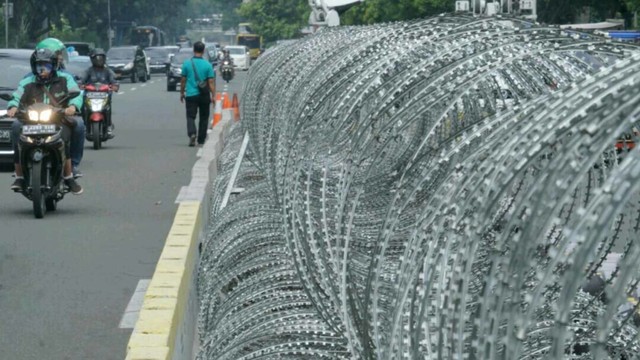 Suasana Pengamanan di Mahkamah Konstitusi