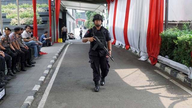 Suasana Pengamanan di Mahkamah Konstitusi