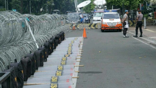 Suasana Pengamanan di Mahkamah Konstitusi