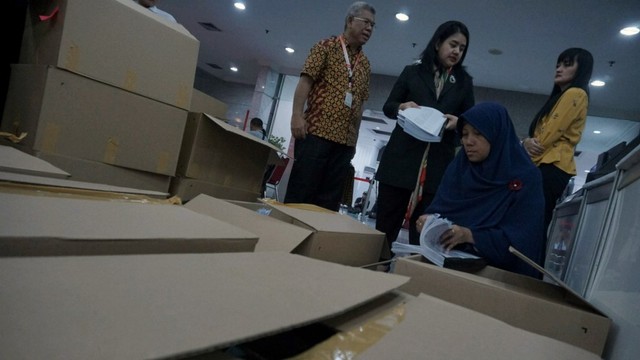 Pemeriksaan berkas perkara Perselisihan Hasil Pemilihan Umum (PHPU) 2019