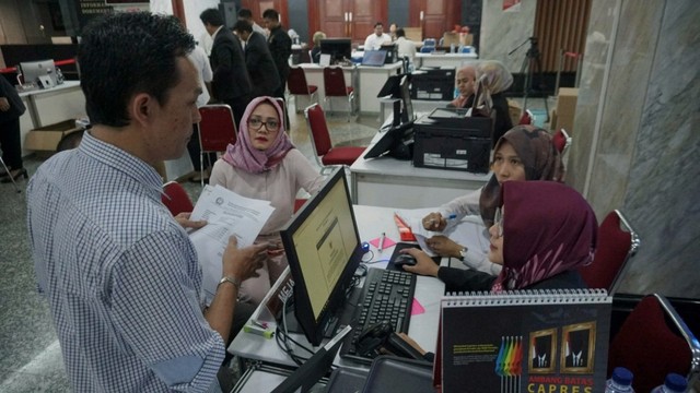 Pemeriksaan berkas perkara Perselisihan Hasil Pemilihan Umum (PHPU) 2019